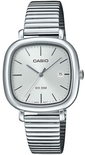 Casio B166D Watch White/silver 36.7 x 30 x 7 mm