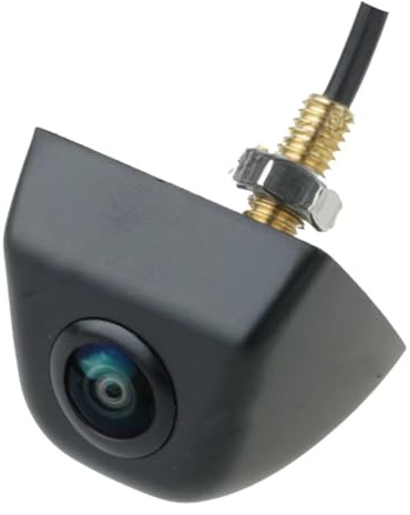 Rückfahrkamera Universal CVBS Auto Rückansicht Backup Kamera Metall Shell 45 ° Betrachtung Winkel 6mm Loch 6V Zu 28V Breite Eingang Schwarz