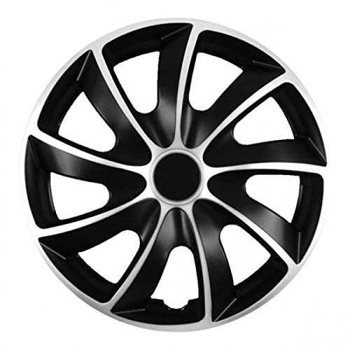 Radkappen / 4 x Universal Radzierblenden - Quad bicolor (16)