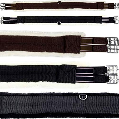 HKM 9619 Teddy Soft Padded Elasticated Saddle Girth 110 cm - 145 cm