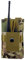 Gexgune Tactical Radio Case Halter Holster Walkie Talkie Holster Einstellbare Molle Tasche Open Top Magazin M4 Mag Pouch (Schwarz)