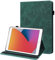 GLANDOTU Amazon Kindle Fire HD 8 Tablet Case (8th Gen 2018/7th Gen 2017/6th Generation 2016),PU Leather lightweight Embossed Folio Flip Tablet Cover with fold Stand Protective Shell -Green