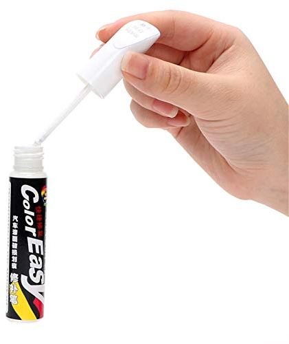 Auto Reparatur Lack Auto Pinsel Glänzend Rot/Schwarz/Weiß/Silber,Lackstift 12ml Autolack Reparatur Mit 4 Optionalen Farben Für Autokratzer Reparatur, Auto Lackstift Autolack Lack Reparatur Spezieller