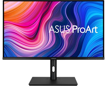 ASUS ProArt Display 32” 1440P Monitor (PA328CGV) - IPS, 165Hz, 95% DCI-P3, 100% sRGB/Rec.709, ΔE < 2, Calman Verified, USB-C Power Delivery, HDMI, USB 3.1 Hub, Compatible With Laptop & Mac Monitor