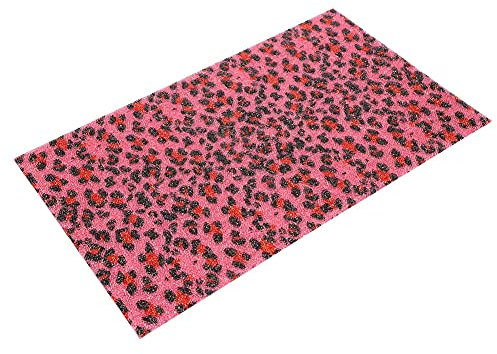 Nail Art Table Mat, Exquisite Manicure Hand Holder, for Home Manicure Store Beauty Shop Salon Shop(07-Pink Leopard Print)