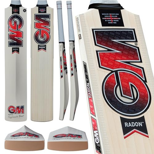 Gunn & Moore Unisex Jugend Radon Cricketschläger, Natur, Size 2-Player Height 129-137cm