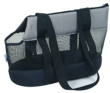 Haustier Tragetasche Katze Welpen Schultertasche Handtasche Mesh Atmungsaktiv Transporttasche Faltbare Katzentasche Welpentasche Sommer Frühling Haustier Tragebeutel für Outdoor Reise Spaziergang
