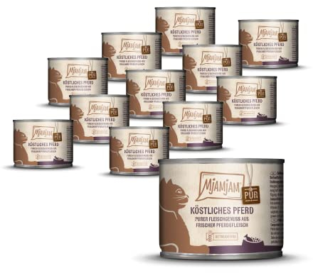 MjAMjAM - Purer Fleischgenuss - köstliches Pferd pur 12 x 200 g