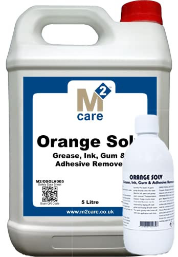 M2 Care Orange Solv Water Soluble Solvent Carpet Spotter 500mL