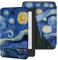 Ayotu Slim Case for 6 All-New Kindle (11th Generation 2024/2022 Release), Colorful PU Leather Smart Cover with Auto Wake/Sleep, ONLY Fit 6 inch Basic Kindle 2024/2022 Release,Starry Night