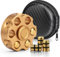 Cool Fidget Spinner Spielzeug für Erwachsene Kinder, Metallgriff Finger Spinner, Sensorische Fidget Würfel Spielzeug für Stress Linderung, Geschenke Party Gefälligkeiten