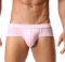Faringoto Slip da uomo intimo intimo slip sexy mutande modali comode, rosa, XL