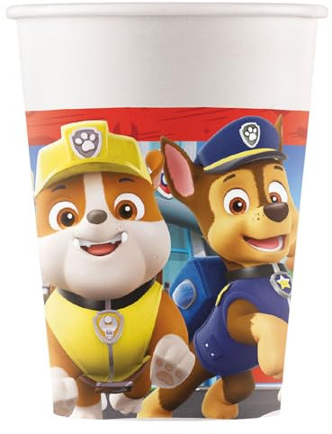 8Pk 200Ml Paw Patrol Paper Cups