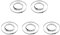 JNNJ 10 Piezas Inoxidable Eje Transmisión CV Abrazadera Arranque, Acero Inoxidable Para Coche Abrazadera De Arranque CV, Abrazaderas Engarce Arranque Junta Homocinética De Eje Ajustable Universal
