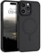 GUAGUA für iPhone 14 Pro Max Hülle [Kompatibel mit MagSafe] Magnetisch Handyhülle für iPhone 14 Pro Max Case Carbon Fiber Design Stoßfest Schutzhülle TPU und PC Magnet Cover (6,7'') Schwarz