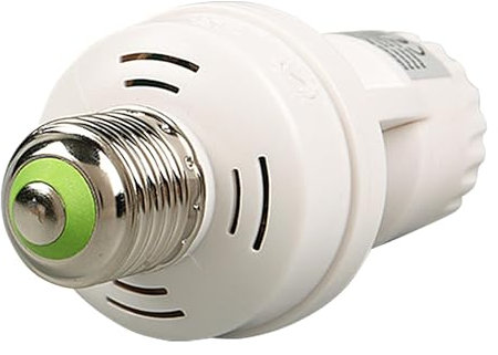 Motion Detector Bulb Socket, Motion Sensor Light Holder, Auto Light Control Adapter, Adjustable Delay Time, 6m Sensing Distance, Ideal for Garage, Basement, Porch, 119x5.5x5.5cm.