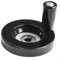 Volantino manuale di lavorazione, diametro 63 mm, con diametro del foro di 8 mm, per fresatrice, parti in plastica e metallo