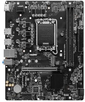 scheda madre Scheda madre Fit For MSI PRO H610M-S DDR4 LGA 1700 Supporto i9-14900KS i7-14700KF i5-12400F CPU 3200MHz 64GB HDMI M.2 PCle 4.0 mATX