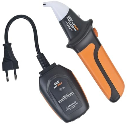 HT Instruments HT38 Professioneller Leitungssucher | Sicherungs- und Stromkreisfinder | Art. 1010520 | Lieferung mit GH24 EK-Chip