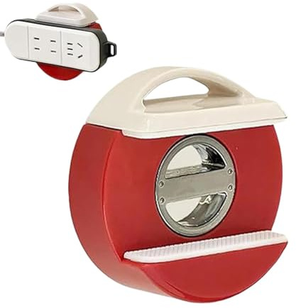 Power Brick Mount | Rotational Suction Cup Organizer for Socket - Power Strip Management Holder - for Office Apartment Dormitory Hotel Kitchen Bedroom Cabinet Furniture Countertop