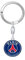 PSG Porte-clefs Demi Ballon, Métal, 18 x 8,4 x 1,5 cm