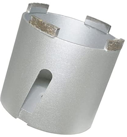 BoDi-TOOLS | Diamant-Dosensenker Dosenbohrer Lochbohrer Steckdosenbohrer für Mauerwerk & Poroton 82 mm mit M16-Aufnahme Nutzlänge 70 mm