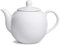 Orion GROUP - Teiera in porcellana con manico, 1,1 l, colore: Bianco