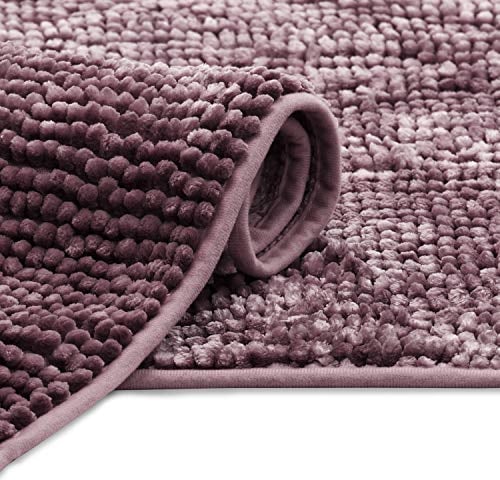 RESTILO Badematte 50x70 cm Badvorleger Badteppich rutschfest Bati Traube