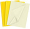 PLULON 60 Blatt Sonnenblume Geburtstagsfeier Gelbes Seidenpapier, Geschenkpapier für DIY Geschenkverpackung Geburtstag Ostern Hochzeit Urlaub Papier Blume （Gelb）