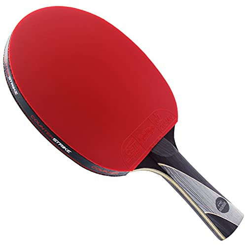 Rally Bandit Paddel (Spin Mystic Rubber) | Professionelles Tischtennis-Paddel | professionelles Tischtennis-Paddel | Carbon Tischtennis-Paddel | Vormontierlegal