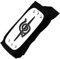 Generico Itachi Stirnband Konoha Ninja Shinobi Sonnenaufgang Cosplay, Schwarz , 11x5x0.5cm