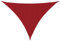 vidaXL Sonnensegel Oxford Stoff dreieckig 3x3x4,24m rot