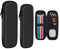 JSMTKJ 2 Stück Federmäppchen Eva Stift Etui Apple Pencil Hülle Reise Tasche Case Hülle Etui für Samsung, Huawei, Surface Pro Eingabestift passend für USB Kabel