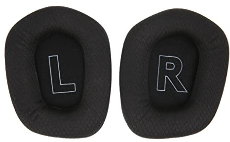 Coussinets, pour Casque Logitech G733, Housse de Coussins d'oreille de Rechange, Mousse D'isolation Phonique et Maille Respirante, Cuir Doux et Confortable Très élastique(Le Noir)