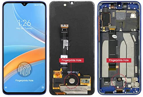 SHOWGOOD 100% probado LCD para Xiaomi Mi 9 SE pantalla LCD táctil digitizador Asamblea reemplazo para Xiaomi Mi 9SE Mi9 SE M1903F2G LCD (TFT marco azul)