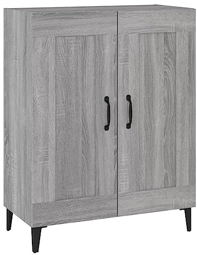 vidaXL Sideboard Grey Sonoma 69.5x34x90 cm Engineered Wood