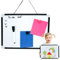 A4 Magnetic Portable Mini Dry Wipe Wall Board with 2 Magnets, Kids Whiteboard 29.5cm
