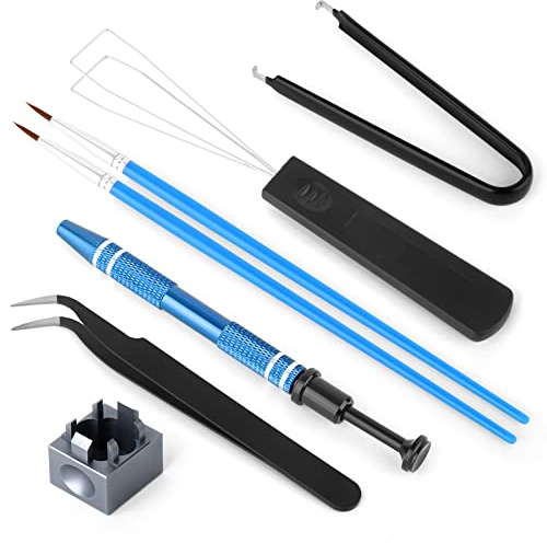 RunJRX Kit de lubrifiant pour Clavier avec ouvre-Interrupteur pour Clavier personnalisé, Outils de Lubrification pour Clavier