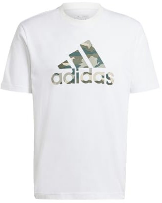 adidas Homme Camo BOS Graphic Tee, White, M
