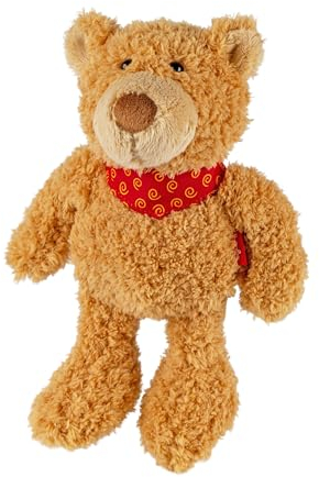 SIGIKID 43254 Bär Gildehard Günsburg S, Plüsch, Kuscheltier, Stofftier, kuschelweich, Podcast-Held, ab 3 Monaten