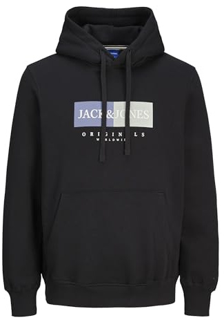 JACK & JONES Herren Jorfrederiksberg Box Sweat Hood Sn Kapuzenpullover (1er Pack)