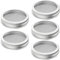 Ycagrain Sprossendeckel, Edelstahl-Keimglas-Deckel, Sprossen-Set für 86 mm Mundgläser, Keimungsset, Deckel, 5 Stück