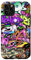 Hülle für iPhone 11 Pro Graffiti Street Art, bunter urbaner Hip-Hop