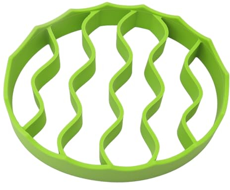 Roasting Rack Grill, Silicone Roast Rack, Cooker Cooling Rack, Versatile Cooking Rack with Space Saving Design Roasting Accessories for Home Crock Pots Steamer Rack