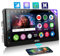 [4G LTE WiFi] ATOTOZONE A6PL 7 Autoradio 2 Din Android 8 Core 4G+64G, Sistemi multimediali,Wireless CarPlay e Android Auto Senza fili, QLED Touchscreen, 2 Bluetooth, MirrorLink, FM RDS GPS