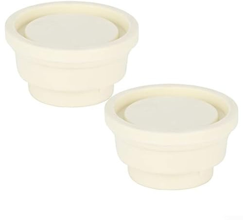 Precision Designed Rubber Buffer for Pool Ladders, Easy to Attach 2pcs Swimming Pool Ladder Accessory
