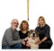 SENSING Personalisierte Weihnachtskugeln für Familie mit Foto, Acryl Weihnachtskugeln, Ideal als Schlüsselband für Haus und Auto Geschenke für Opa, Oma, Papa und Mama
