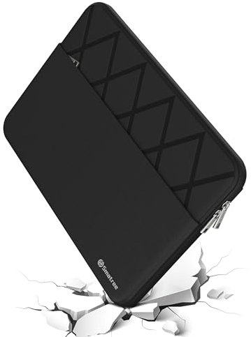 Smatree 14,2 Zoll Anti-Shock Laptop Sleeve wasserdichte Schutzhülle Maßgeschneidert für MacBook Pro M3/M2/M1 Chip 2023/2021 A2779/A2918/A2992/A2442,MacBook Pro 14 Zoll Tasche, Schwarz (EA26)