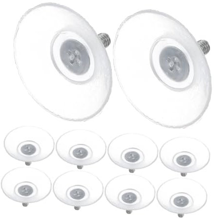 Gatuida 10stücke Saugnäpfe Für Glasfenster Und Glastische Transparente Saugnäpfe Mit Hoher Saugkraft Für Glastischplatten Und Windschutzscheiben