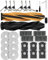 Lot de 29 Accessoires pour Robot aspirateur Dreame X50 Master/X50 Ultra/X50 Ultra Complete/L50 Ultra /L50 Pro Ultra/Dreame L40s Pro Ultra/Mova V50 Ultra Complete，4 filtres HEPA à Charbon Actif